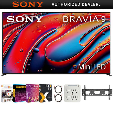 Sony BRAVIA 9 65" 4K HDR Smart QLED Mini-LED TV (2024) with Movies Streaming Pack