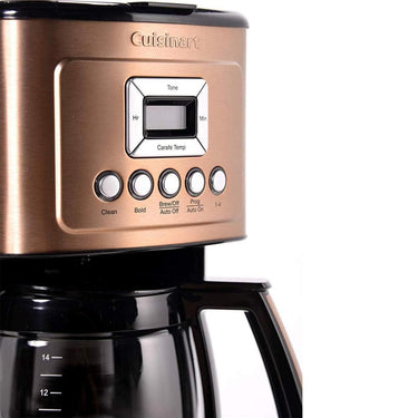Cuisinart DCC-3200CS Perfectemp Coffee Maker, 14 Cup Programmable w/ Glass Carafe