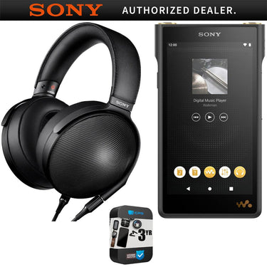 Sony MDR-Z1R Signature Headphones w/ Walkaman Music Player + 3 Year Warranty Bundle