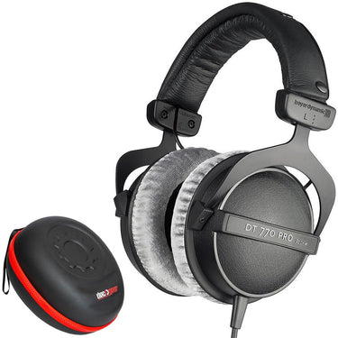 BeyerDynamic DT 770 PRO Closed Dynamic Studio Headphones, 80 Ohms with Headphone Case