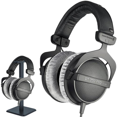 BeyerDynamic DT 770 PRO Closed Dynamic Studio Headphones, 80 Ohms Bundle with Stand