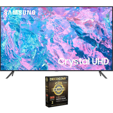 Samsung 55" Crystal UHD 4K Smart TV (2023 Model) with 26 Months Protection Pack