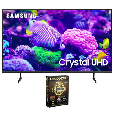 Samsung DU7200 50 Inch Crystal 4K UHD Smart TV (2024) with 26 Months Protection Pack