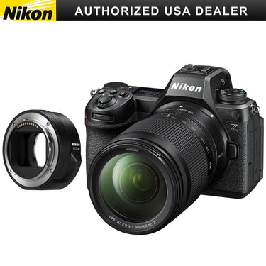 Nikon Z6III Full Frame Mirrorless Camera + 24-200mm VR Lens + FTZ II Adapter Bundle