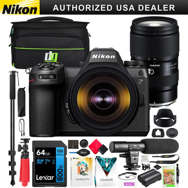 Nikon Z6III Mirrorless Camera Body Kit + Tamron 28-75mm F2.8 Di III VXD G2 Lens Bundle