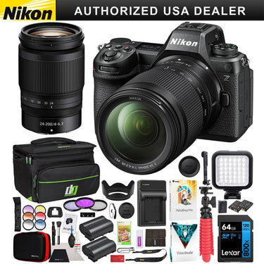 Nikon Z6III Full Frame Mirrorless Camera + 24-200mm Lens + 2 Battery Accessory Bundle