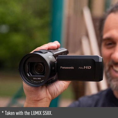 Panasonic Full HD 1080p 24X Optical Zoom Lightweight Camcorder (HC-V900)