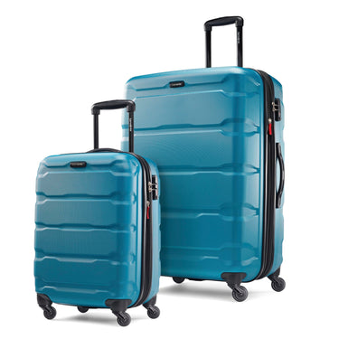 Samsonite Omni 2 Piece Hardside Luggage Nested Spinner Set (20"/28") Caribbean Blue