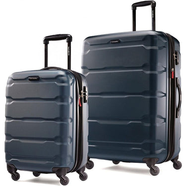 Samsonite Omni 2 Piece Hardside Expandable Luggage Nested Spinner Set (20"/28") Teal
