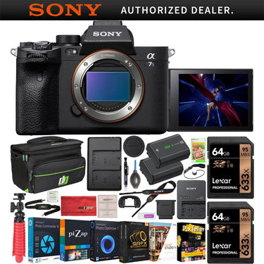 Sony a7s III Mirrorless 4K Camera Body + 128GB Accessory Kit + Bag & 2 Battery Bundle