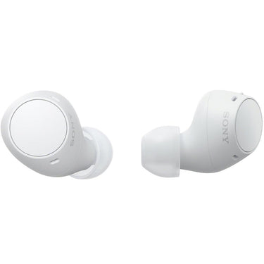 Sony WF-C510 Truly Wireless Earbuds, White Bundle with Deco 6 Pairs of Earbud Tips