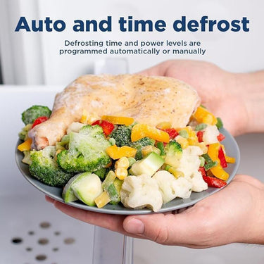 GE 1.4 Cu. Ft. Capacity Countertop Microwave Oven, White - Open Box