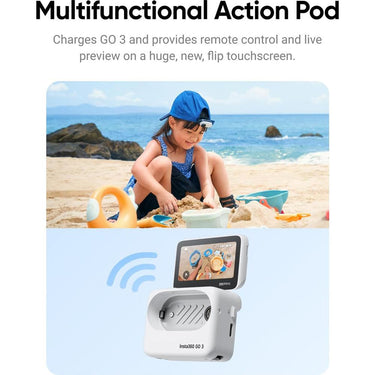 Insta360 GO 3 (64GB) 275428: Tiny 2.7K Action Camera, FlowState Stabilization - Open Box