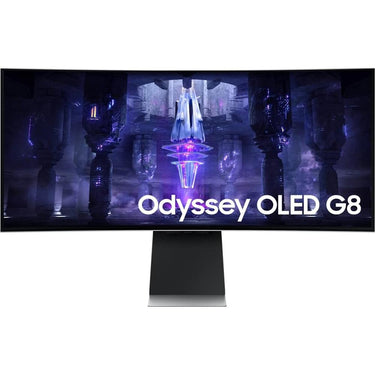 Samsung 34" G85SB OLED Ultra WQHD 175Hz Curved Smart Gaming Monitor - Open Box