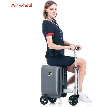Airwheel Smart Rideable Suitcase Electric Luggage Scooter For Travel Open Box