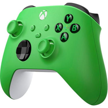Microsoft QAU-00090 Xbox Wireless (Velocity Green) Dual Controller Bundle