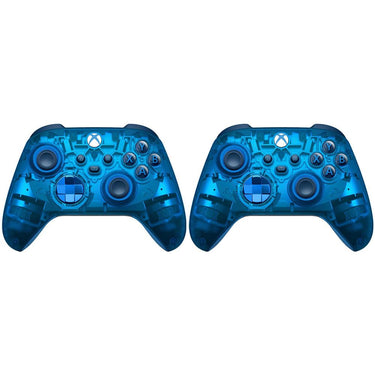 Microsoft QAU-00150 Xbox Wireless (Sky Cipher Special Edition) Dual Controller Bundle