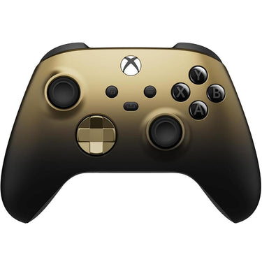 Microsoft QAU-00121 Xbox Wireless (Gold Shadow Special Edition) Dual Controller Bundle