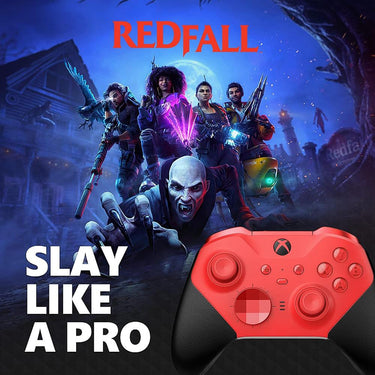 Microsoft RFZ-00013 Xbox Elite Wireless Controller Series 2 (Red) Dual Controller Bundle