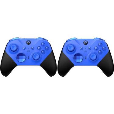 Microsoft RFZ-00017 Xbox Elite Wireless Controller Series 2 (Blue) Dual Controller Bundle