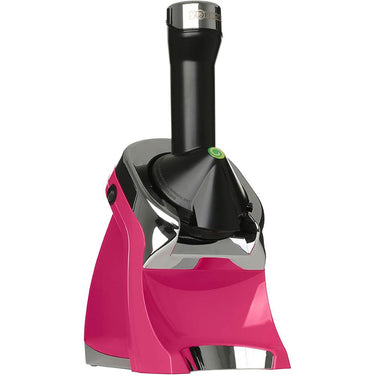 Yonanas Deluxe Vegan NonDairy Frozen Fruit Soft Serve Dessert Maker 200W, Pink