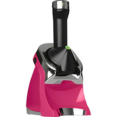 Yonanas Deluxe Vegan NonDairy Frozen Fruit Soft Serve Dessert Maker 200W, Pink