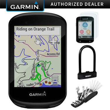Garmin Edge 830 GPS Cycling Computer with Tempered Glass, U-Lock and Tool Kit
