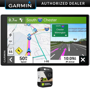 Garmin DriveSmart 76 7" Car GPS Navigator w/ 2 Year Extended Warranty