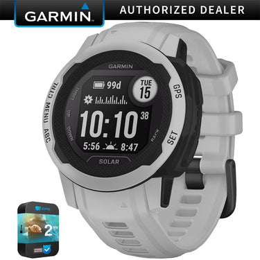 Garmin Instinct 2S Solar 40mm GPS Smartwatch Mist Gray with 2 Year Warranty