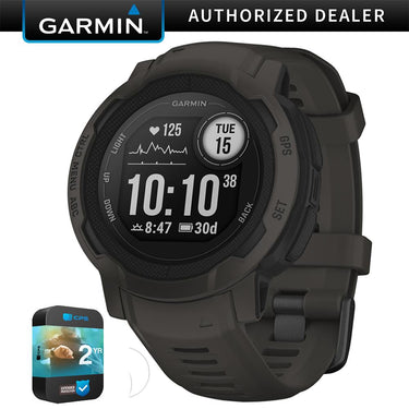 Garmin Instinct 2 GPS Smartwatch/Fitness Tracker Graphite with 2 Year Warranty