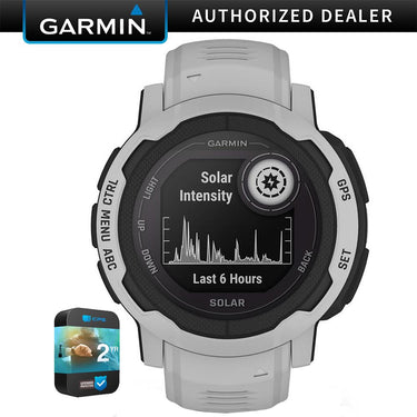 Garmin Instinct 2 Solar 45mm GPS Smartwatch Mist Gray with 2 Year Warranty