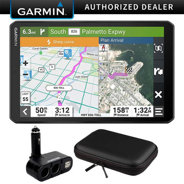 Garmin 010-02748-00 RV 895 8" RV GPS Navigator + Accessories Bundle