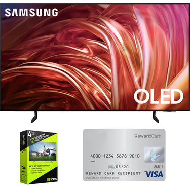 Samsung 55" OLED 4K Smart TV (2024) w/ 4 Year Warranty + Gift Card Bundle