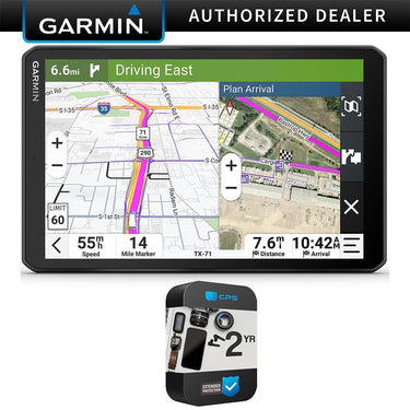 Garmin dezl OTR820 8" GPS Truck Navigator Satellite Imagery with 2 Year Warranty