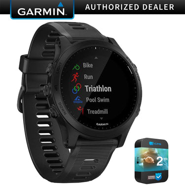 Garmin Forerunner 945 GPS Sport Watch, Black w/ 2 Year Extended Warranty