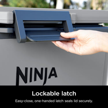 Ninja FB131GY FrostVault 30qt Hard Cooler with Dry Zone, Slate Gray - Refurbished