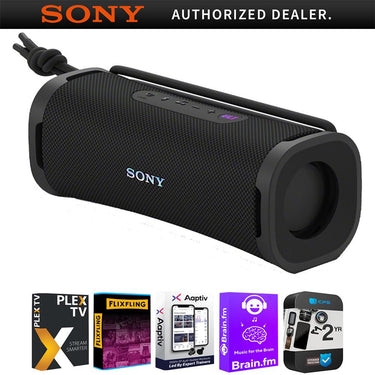 Sony EXTRA BASS Portable Bluetooth Speaker 2024 Black + Audio & 2 Year Warranty