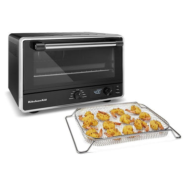 KitchenAid Digital Countertop Oven with Air Fry, KCO124BM, Black Matte