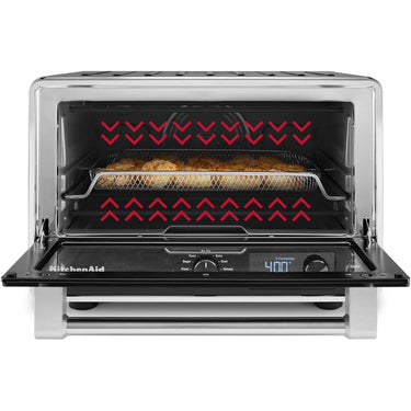 KitchenAid Digital Countertop Oven with Air Fry, KCO124BM, Black Matte