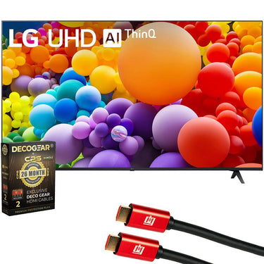 LG 50-Inch UT75 Series LED Smart TV 4K (2024)  with 26 Months Protection Pack