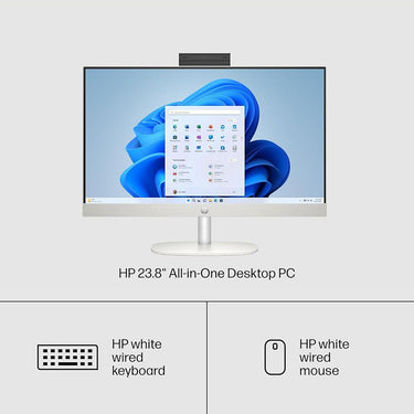 Hewlett Packard 24-cr0220 23.8" Touch AMD Ryzen 3 7320U 8GB/256GB All-in-One Desktop PC