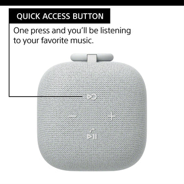 Sony LinkBuds Portable Wireless Speaker | Light Gray