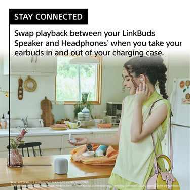 Sony LinkBuds Portable Wireless Speaker | Black