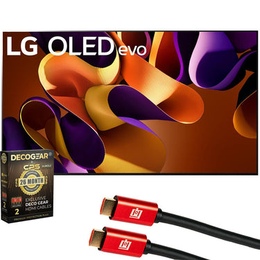 LG 83" OLED evo G4 Series Smart TV 4K HDR (2024) + 26 Month Extended Protection Kit