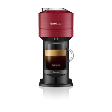 Nespresso Vertuo Next Coffee & Espresso Maker, 5 Cup Sizes, 25s Heat-Up, Cherry Red