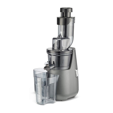 Cuisinart CSJ-300 Easy Clean Slow Juicer, Black and Grey, Refurbished
