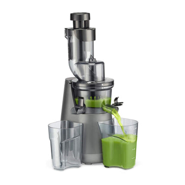 Cuisinart CSJ-300 Easy Clean Slow Juicer, Black and Grey, Refurbished