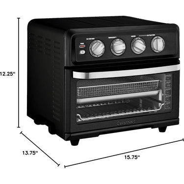 Cuisinart TOA-70MB  AirFryer Toaster Oven with Grill - Matte Black  - Open Box