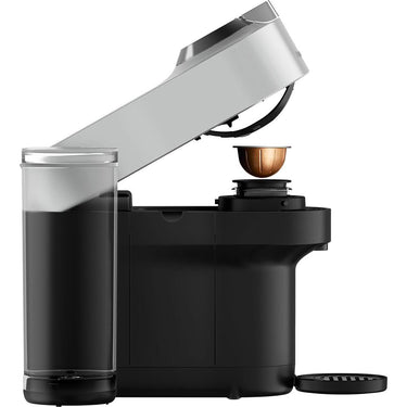 Nespresso 5-Cup Vertuo Pop+ Deluxe Espresso Machine in Silver - GDV6-US-BK-NE - Open Box