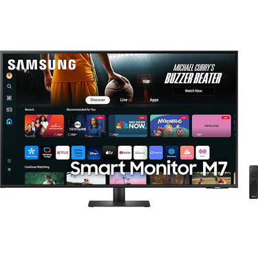 Samsung 43" Smart Monitor M7 (M70D) 4K UHD with Streaming TV, Speakers and USB-C